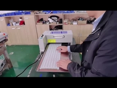 9 คู่ 400mm / S เครื่อง PCB เหล็ก Depaneling ตัดลวด