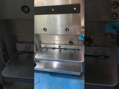 เครื่องตัดแผ่น PCB แบบปนูเมติก พร้อมกรอบเหล็กแข็งและ 2 ใบเลื่อยเส้นคม