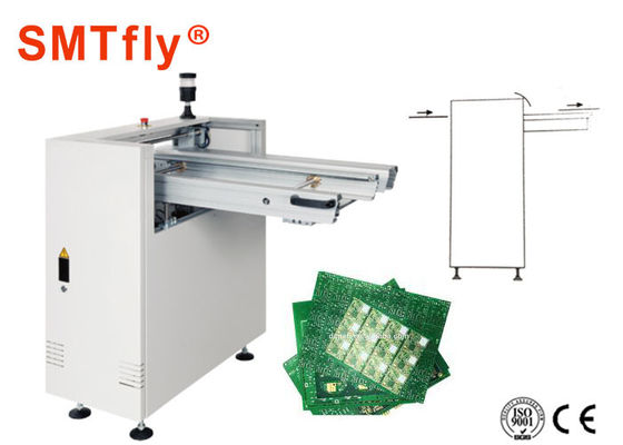 คุณภาพ  SMT Pneumatic Buffer Power PCB Conveyor Min 0.4mm Thickness โรงงาน
