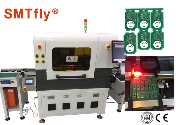 100mm/S 0.6mm Electronic Laser PCB Depanelizer Machine with Safe Sensor