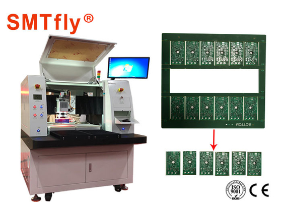 100mm/S 0.6mm Electronic Laser PCB Depanelizer Machine with Safe Sensor