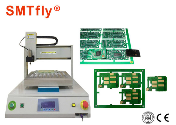 สีขาว 0.5KW คู่มือเดสก์ท็อป PCB Router Depaneling Machine พร้อมแกนระบายความร้อนด้วยอากาศ