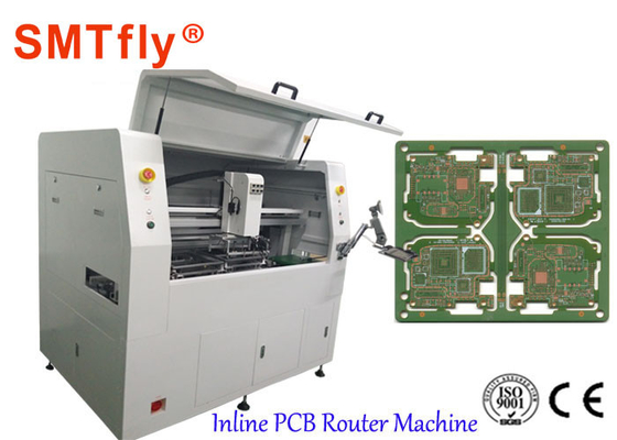เครื่องเจาะ PCB ต้นแบบพร้อมตัวเก็บฝุ่นแกนหมุนความเร็วสูง PCB Depanel