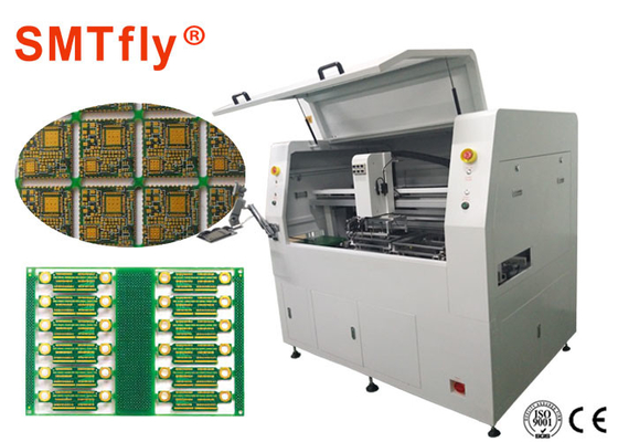 Inline PCB Depaneling System CNC PCB Router Separator สำหรับการประกอบ PCB