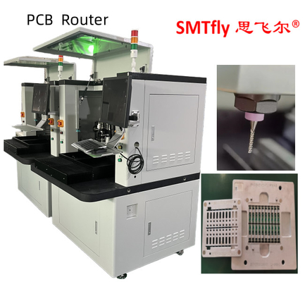 220V 4.2KW เราเตอร์ Depaneling PCB อัตโนมัติพร้อมระบบ Windows 7