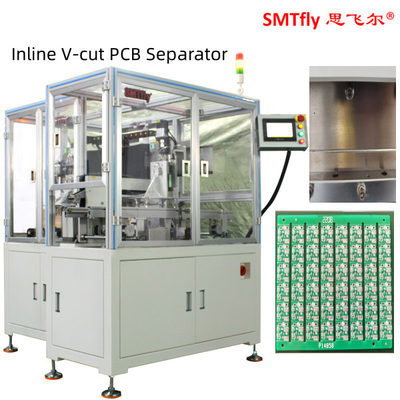 On Line V Cut Depanel Machine นิวเมติก 3.5 มม. V Cut PCB Separator Depaneling, PCB Depanelizer