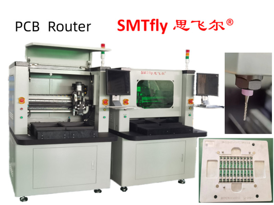 เครื่อง PCB Router 150W 3.5mm หนา CNC Milling