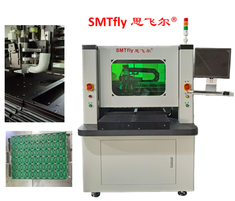 เครื่อง PCB Router มีเครื่องแลกเปลี่ยนเลื่อน 2 ทางและเครื่องมือแยกอัตโนมัติ