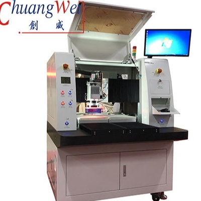 ออฟไลน์เลเซอร์ PCB Depaneling Separator 0.02 ความแม่นยํา 335 มม