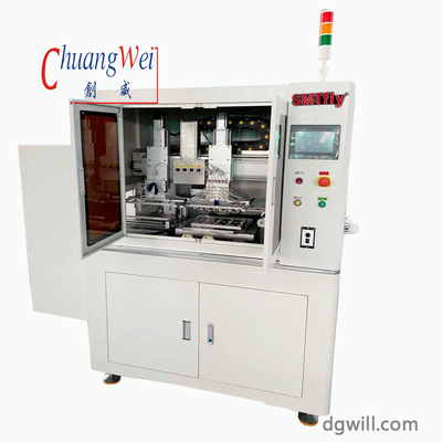 เครื่องแยก PCB แบบสองทิศ แบบอัตโนมัติเต็มแบบ 300 มิลลิเมตร