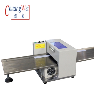 เครื่องกําจัดแผ่น PCB 400mm/s อัตโนมัติเต็ม สําหรับสายการผลิต LED T8 T5