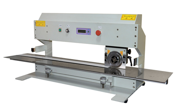 เครื่องแยกพีซีบี V-cut เครื่องตัดพีซีบีอัตโนมัติสําหรับการแยกไม่เครียด