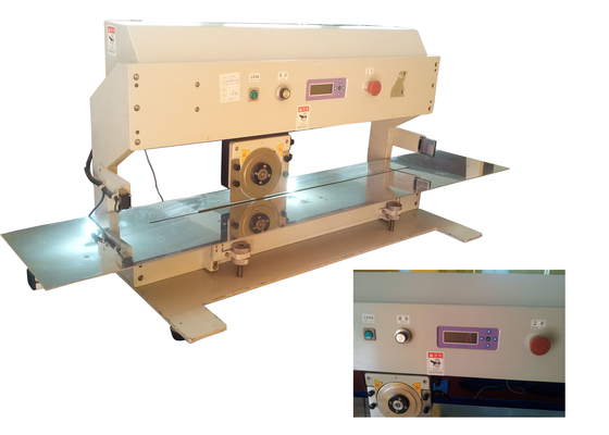 เครื่องแยกพีซีบี V-cut เครื่องตัดพีซีบีอัตโนมัติสําหรับการแยกไม่เครียด