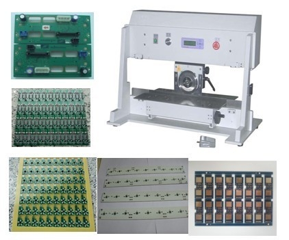 เครื่องแยก PCB ความละเอียดโครงสร้าง แบบมอเตอร์อัตโนมัติ ด้วยการควบคุมโปรแกรม LCD