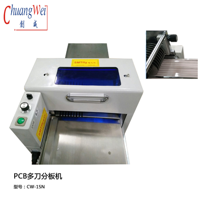 110V 400mm / s เครื่องตัด Pcb อัตโนมัติ / เครื่อง Depaneling PCB
