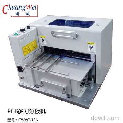 3.5 มม. 110V Depanelization หนา V ตัด PCB ตัวคั่น 9 คู่ใบมีด