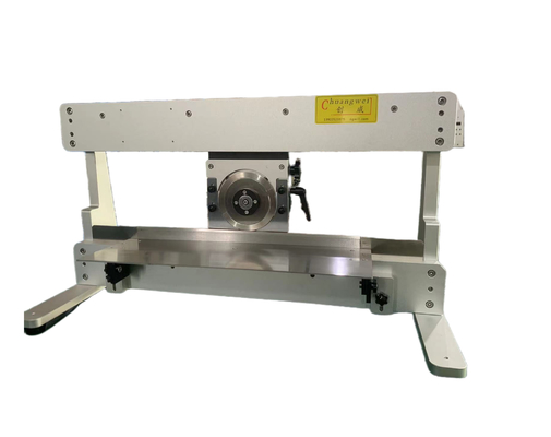 เครื่องตัดแผ่น PCB CWV-1M พร้อมเล็บเส้นตรงและเล็บวงกลมปรับ