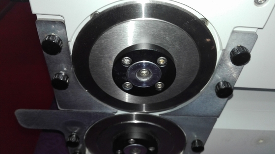 Pcb V-ตัดting Mahine Motorized V-groove Pcb Depaneler พร้อมใบมีดวงกลม
