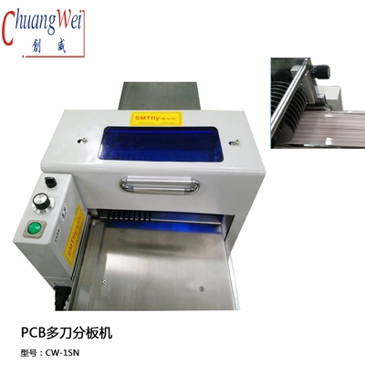 LED Strip MCPCB เครื่องตัดแผ่น PCB ขนาด 400 มม./วินาที