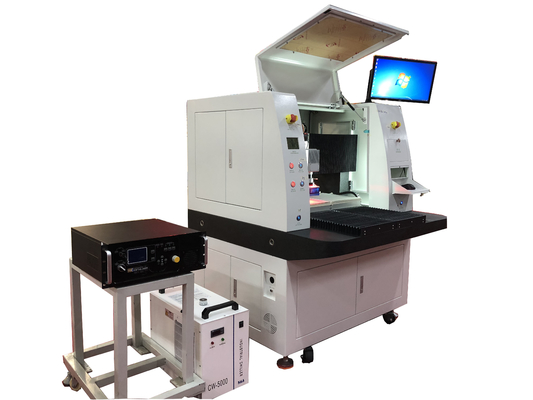 เครื่องตัดละเอียดสูงเลเซอร์ PCB Depaneling เครื่องเฉพาะทางอัตโนมัติ