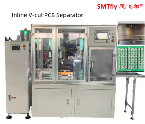 0.7Mpa PCB V Cut Machine ออนไลน์ ปนูมาติก 3.5 มิลลิเมตร Linear Blade 330 มิลลิเมตร Electromagnetic Valve Control