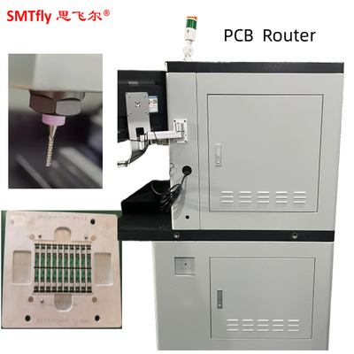 เครื่องตัดแผ่น PCB Router Offline เครื่องทําแผ่นวงจรตั้งตําแหน่ง 0.01 มม