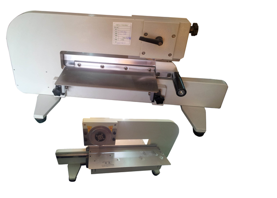 ง่ายในการใช้งาน เครื่องตัด PCB Separator มอเตอร์ 330mm Fr4 มือผลัก