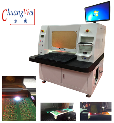 ออฟไลน์เลเซอร์ PCB Depaneling Machine ไม่มีฝุ่น