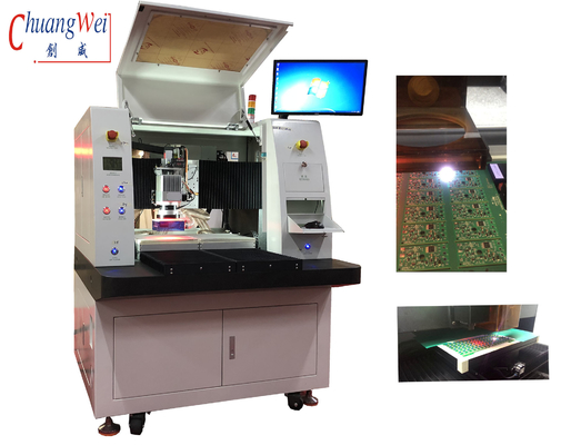 ออฟไลน์เลเซอร์ PCB Depaneling Machine ไม่มีฝุ่น