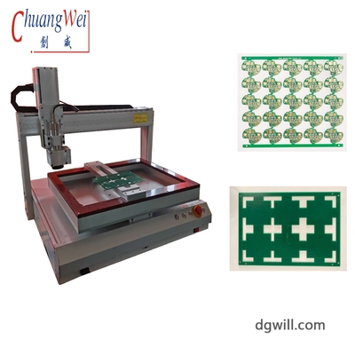 เครื่องทํางานเดี่ยว 3 แกน PCB Router Machine 100mm/S 0.01mm สําหรับตลาดเวียดนาม