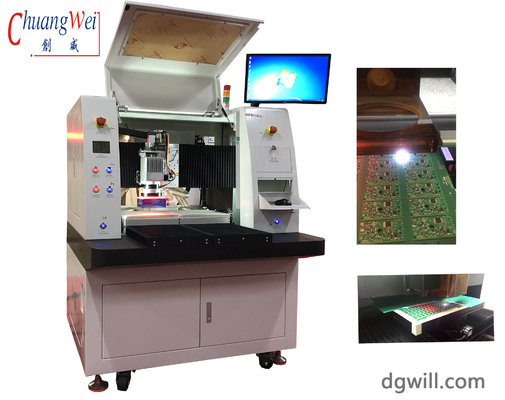 เครื่องตัดแผ่น PCB ด้วยเลเซอร์แม่นยําสูง ความกว้างเส้นขั้นต่ํา 0.002 มม.