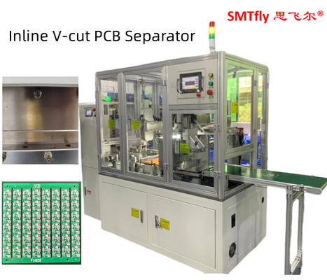 ใบตัดเส้นถูกปรับให้กับความหนาของ PCB โดยวิธีการของ Knob ปรับ
