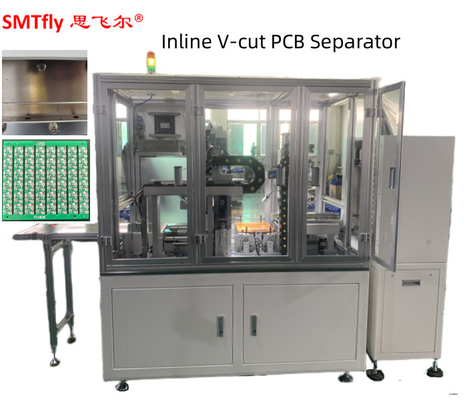 ใบตัดเส้นถูกปรับให้กับความหนาของ PCB โดยวิธีการของ Knob ปรับ