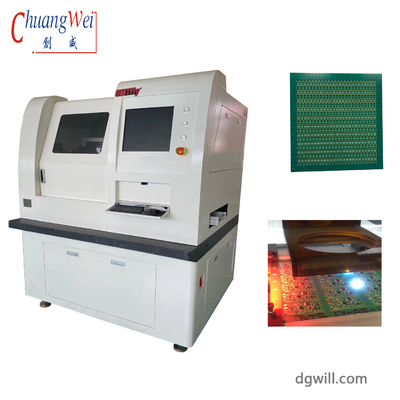 เครื่องตัดแผ่น PCB ผ่านเลเซอร์ในสายที่มีความหลากหลายสูง สําหรับพื้นฐานที่แตกต่างกัน