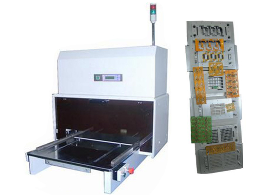 0.08MM หนาจอ LCD CNC เครื่องเจาะ PCB pneumatically
