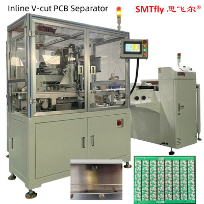 On Line V Cut Depanel Machine นิวเมติก 3.5 มม. V Cut PCB Separator Depaneling, PCB Depanelizer