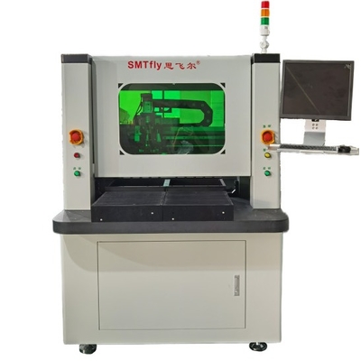 เครื่องทําโปรแกรม CNC แบบมืออาชีพ เครื่องทํารูเตอร์ PCB พร้อมการจัดตั้งกล้อง CCD