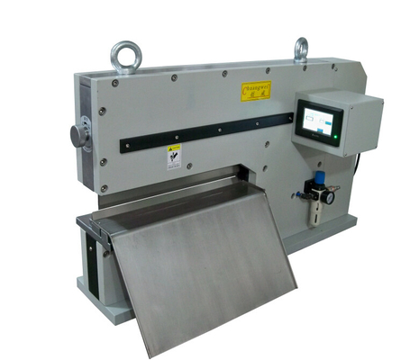เครื่องตัด PCB V ที่ไม่ใช้แรงกับมีดปรับและเครื่องนับความจุ