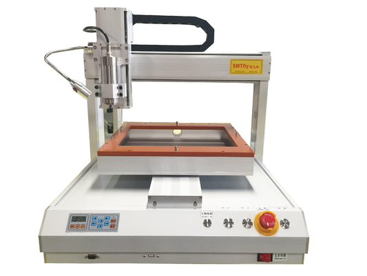 เครื่องเครื่อง PCB Single Bench Desktop Router เครื่องที่มีความเร็วในการตั้งตําแหน่ง 500mm/s และความแข็งแรงสูง