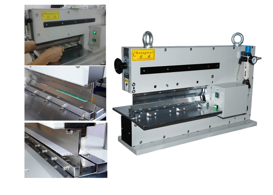 10W PCB V-Cut Sparator เครื่องตัดหาง 400mm ด้วย SMD อ่อนโยน