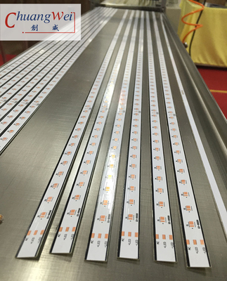 เครื่องตัดแผ่น PCB หลายใบ สําหรับแผ่นไฟเบอร์ไฟเบอร์ FR4 อลูมิเนียม