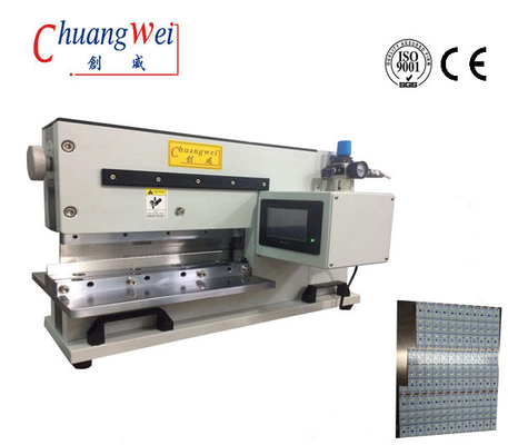 เครื่องตัด PCB V ที่สามารถปรับแต่งได้ สําหรับความหนาและความยาวที่แตกต่างกัน CWVC-450