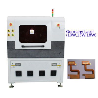 18W 355nm SMT เครื่องขัดผิวด้วยเลเซอร์แบบอินไลน์แบบอยู่กับที่ปราศจากความเครียด