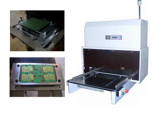 SMT นิวเมติกกึ่งอัตโนมัติอุตสาหกรรมรูโลหะเครื่องเจาะ PCB 220V