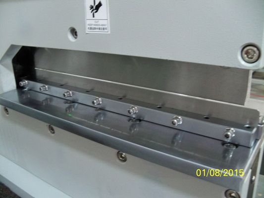 10W L450mm Max Shearing PCB V เครื่องตัดสำหรับ LED Alum Board, PCB Guillotine