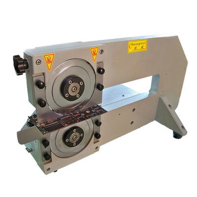 220V W270mm Pcb V เครื่องเซาะร่องสำหรับแผงวงจร PC 70 R.P.M