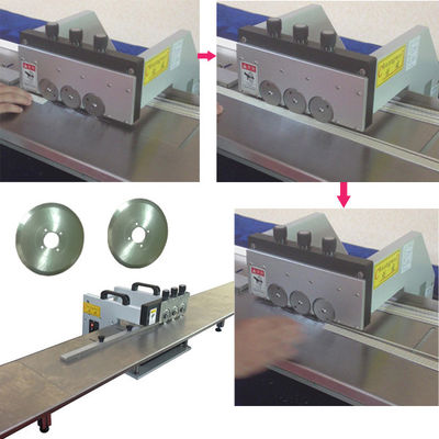 เครื่องแยก PCB ที่สามารถปรับแต่งได้ สําหรับความยาว PCB และความหนา 0.8-3.5 มม