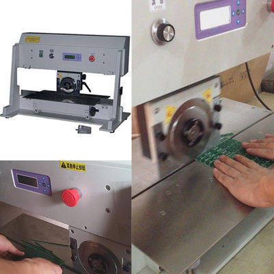 ง่ายในการใช้งานเครื่อง PCB Depaneling สําหรับการผลิตโทรศัพท์มือถือและคอมพิวเตอร์