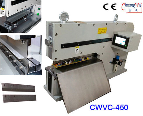 เครื่องตัด PCB V ความเครียดต่ําสําหรับป้องกันการแตกของ solder และป้องกันองค์ประกอบ