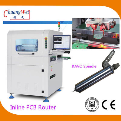 เครื่องประกอบ PCB ในเส้น PCB Router ด้วย KAVO Spindle 60000 RPM